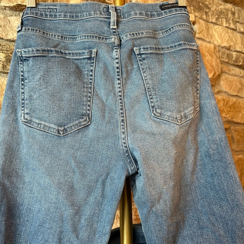 Citizens of Humanity Bootcut Blue Denim Jeans - Picture 6 of 7